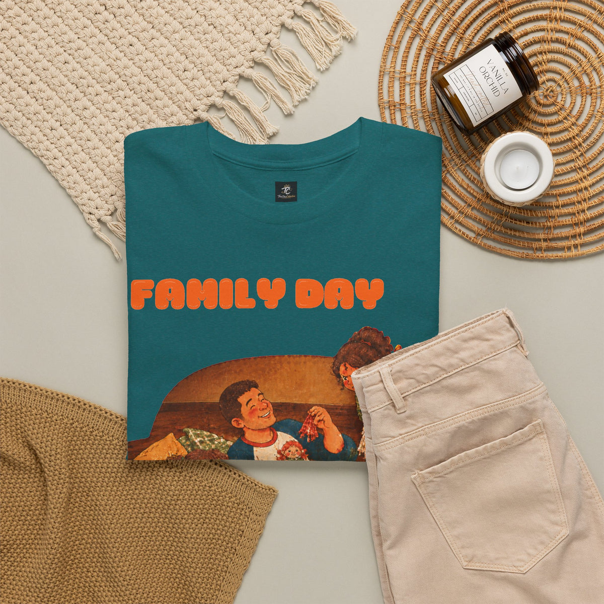 Family Day Unisex Heavy Cotton Tee