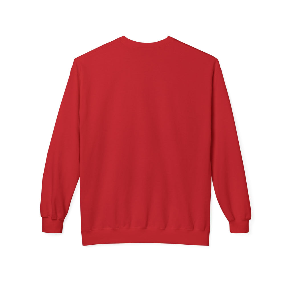 Broke Santa Funny Unisex Midweight Softstyle Fleece Crewneck Sweatshirt