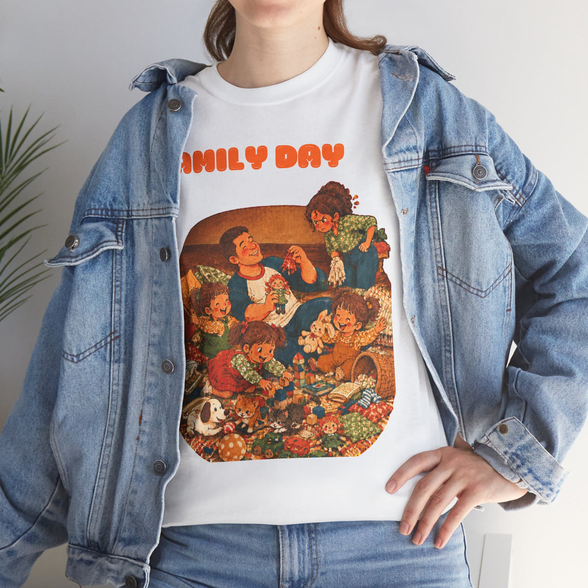 Family Day Unisex Heavy Cotton Tee