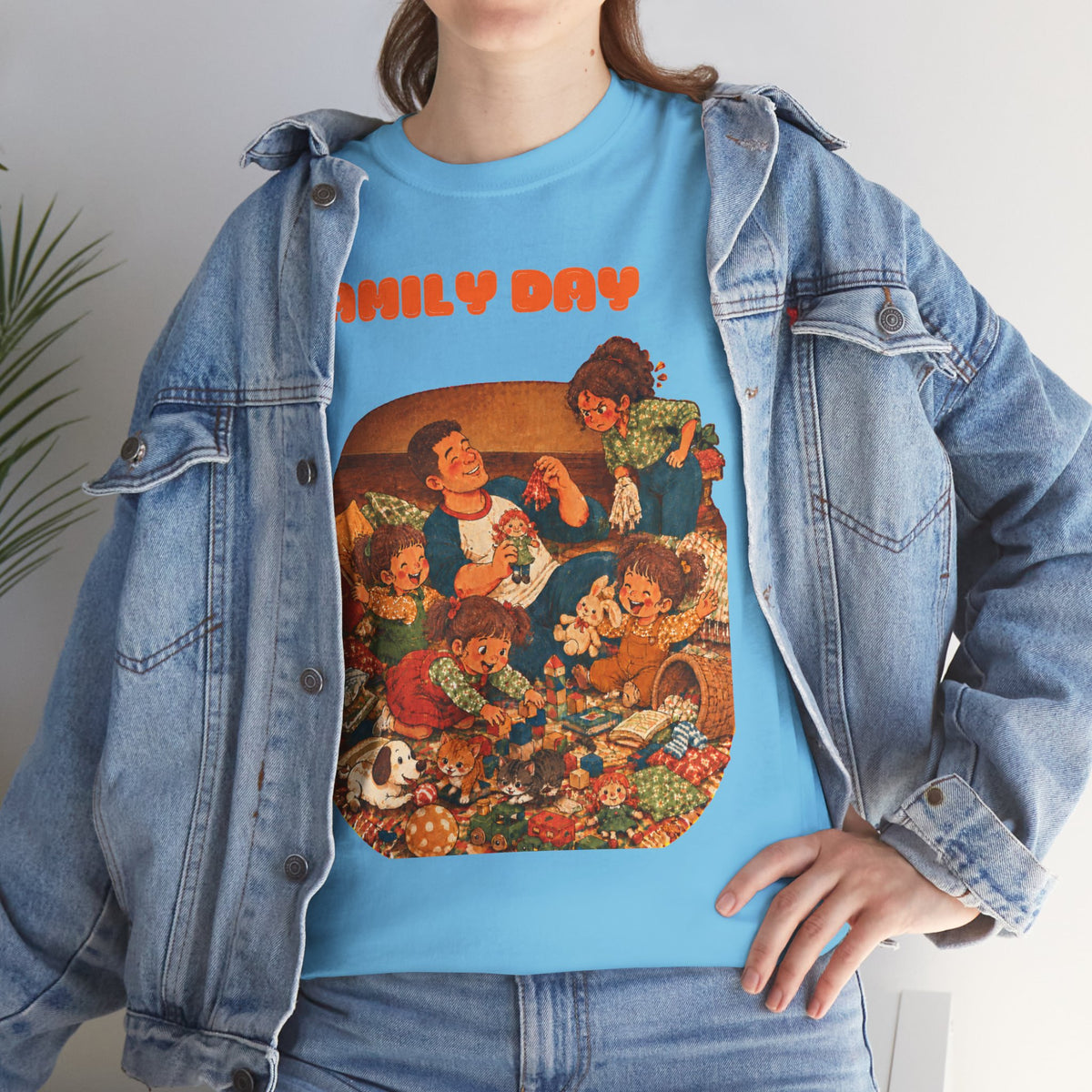 Family Day Unisex Heavy Cotton Tee