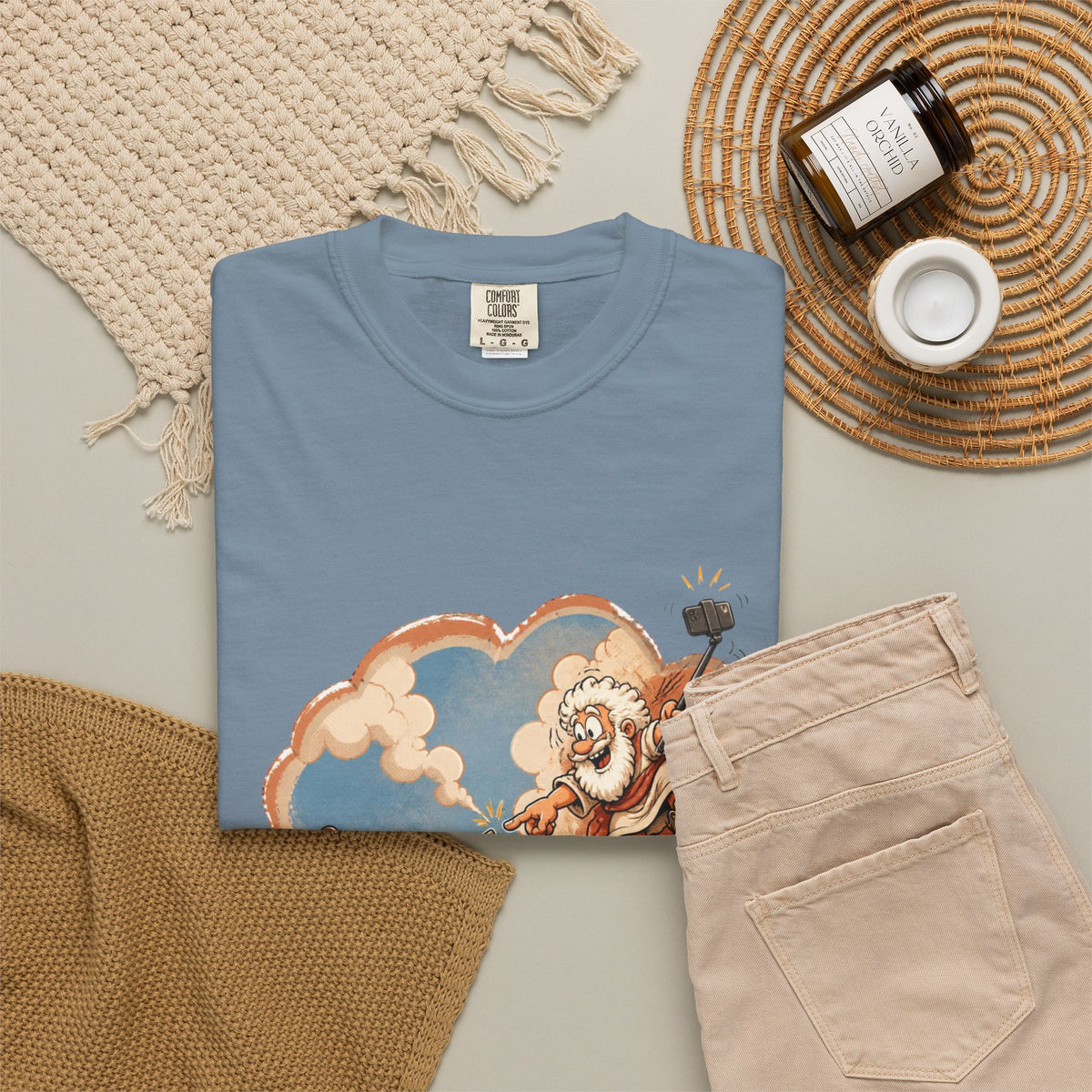 The Creation Unisex Garment-Dyed T-shirt