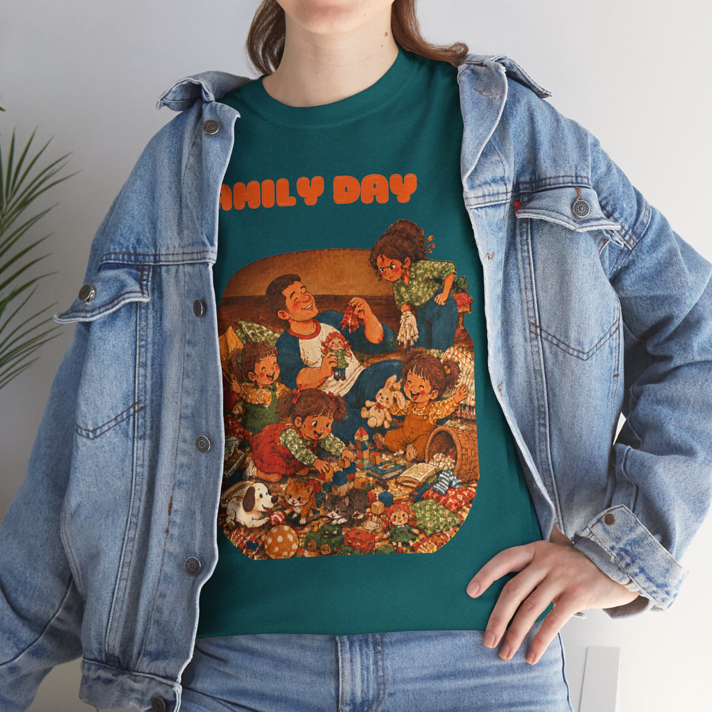 Family Day Unisex Heavy Cotton Tee