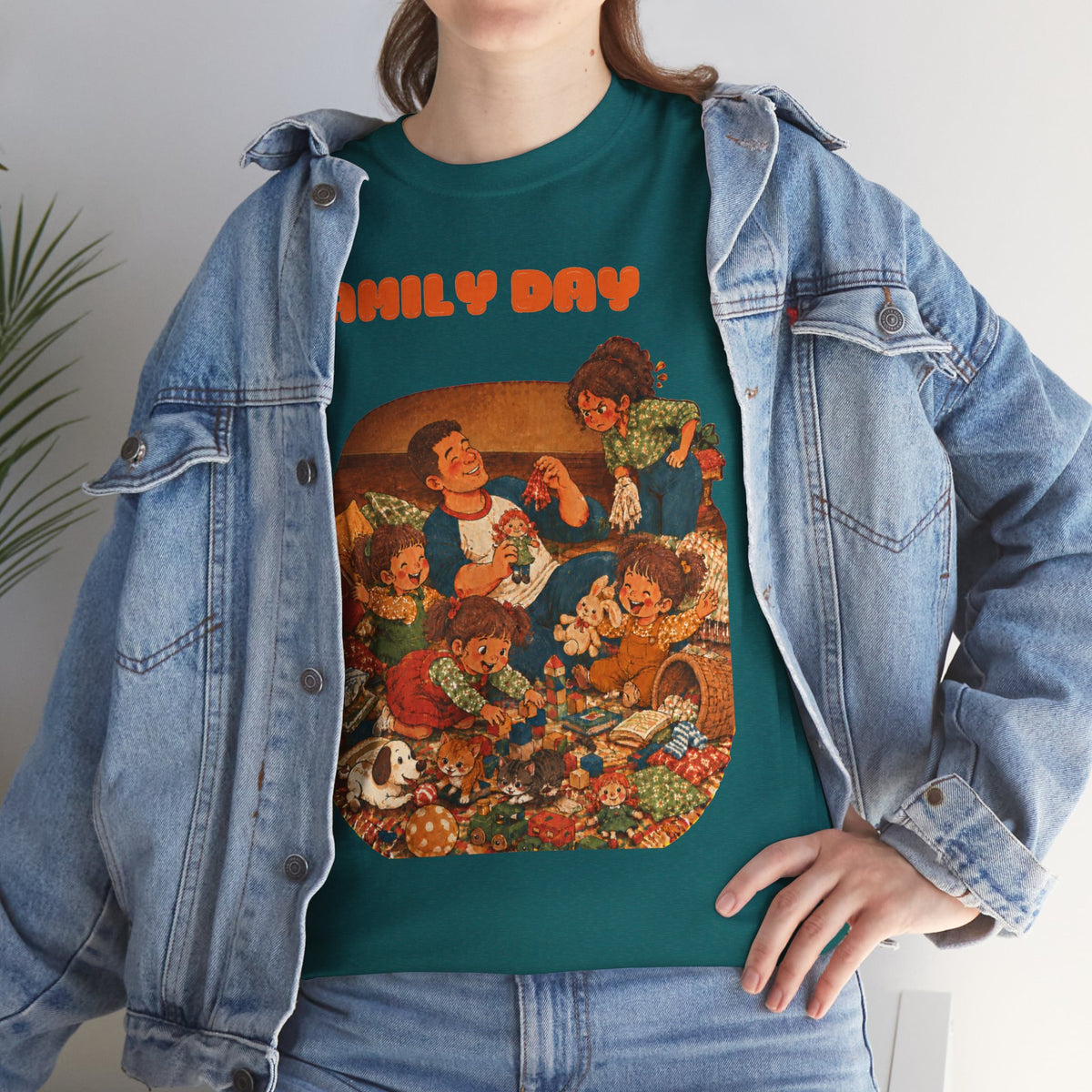 Family Day Unisex Heavy Cotton Tee