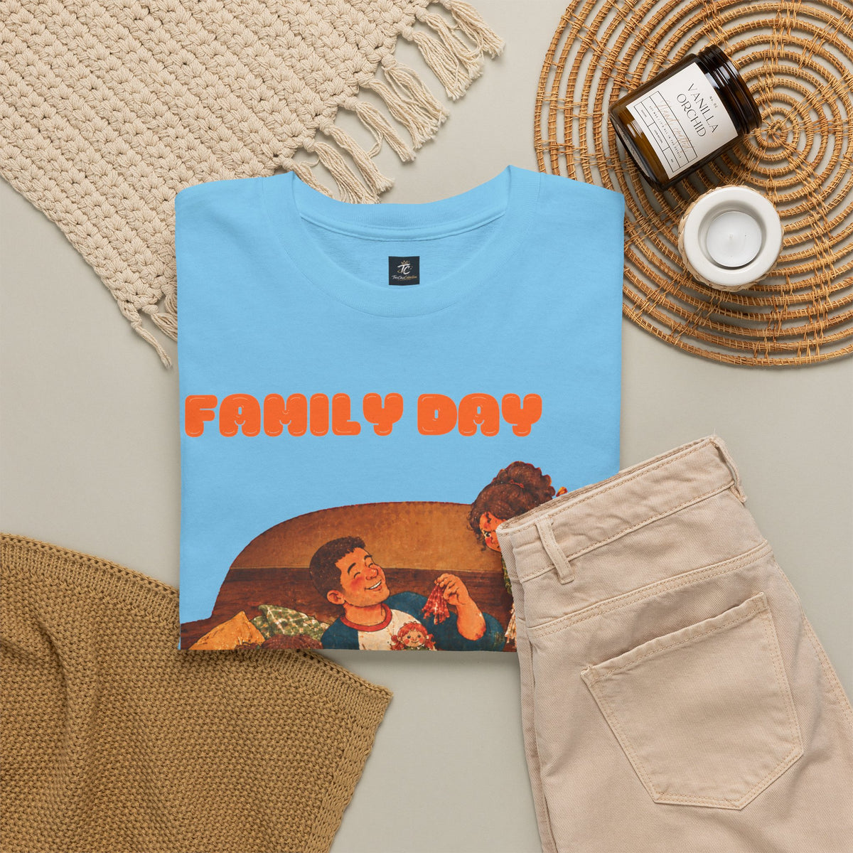 Family Day Unisex Heavy Cotton Tee